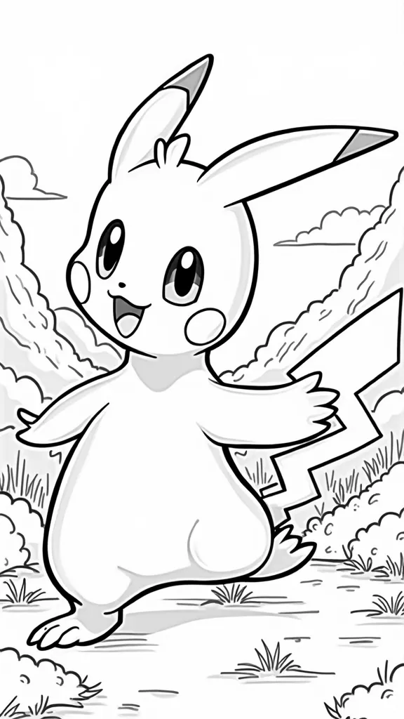 Páginas para colorear de Pokémon Impresión gratis